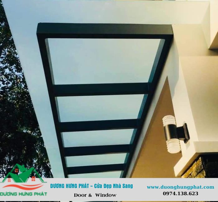 mái kính cường lực quận 11